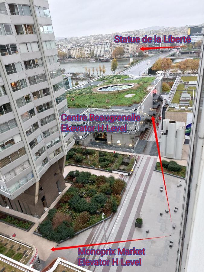 Paris beaugrenelle: charmante résidence Extérieur photo
